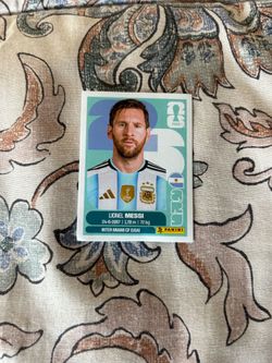 Lionel Messi panini sticker