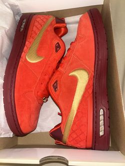 Paul Rodriguez Zoom Air Low “Habenero Red” Size 10.5