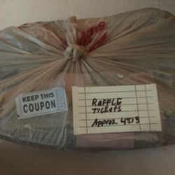 Blue “Keep This Coupon” Tickets