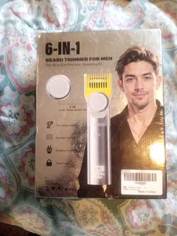 6-IN-1 Beard Trimmer For Men