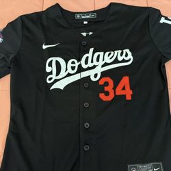 Women Large Fernando Valenzuela #34 