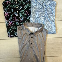 3 Men’s Golf Medium Polos