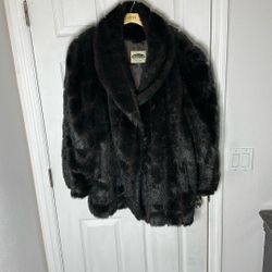 Faux Fur Coat 