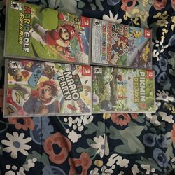selling nintendo switch games NEW and Like New