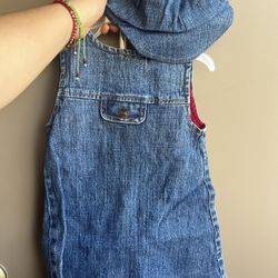 Little Girls Jean Overall