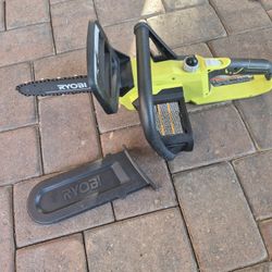 RYOBI 18VOLT 10INCH CHAINSAW  NEW CONDITIONS 