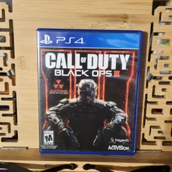 Call Of Duty Black Ops III / Call Of Duty Black Ops IIII 