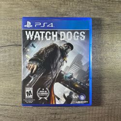 Watch Dogs PS4 game