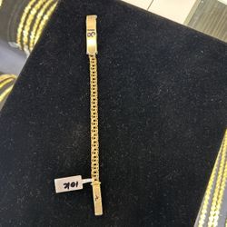 10k Gold Chino Bracelet 