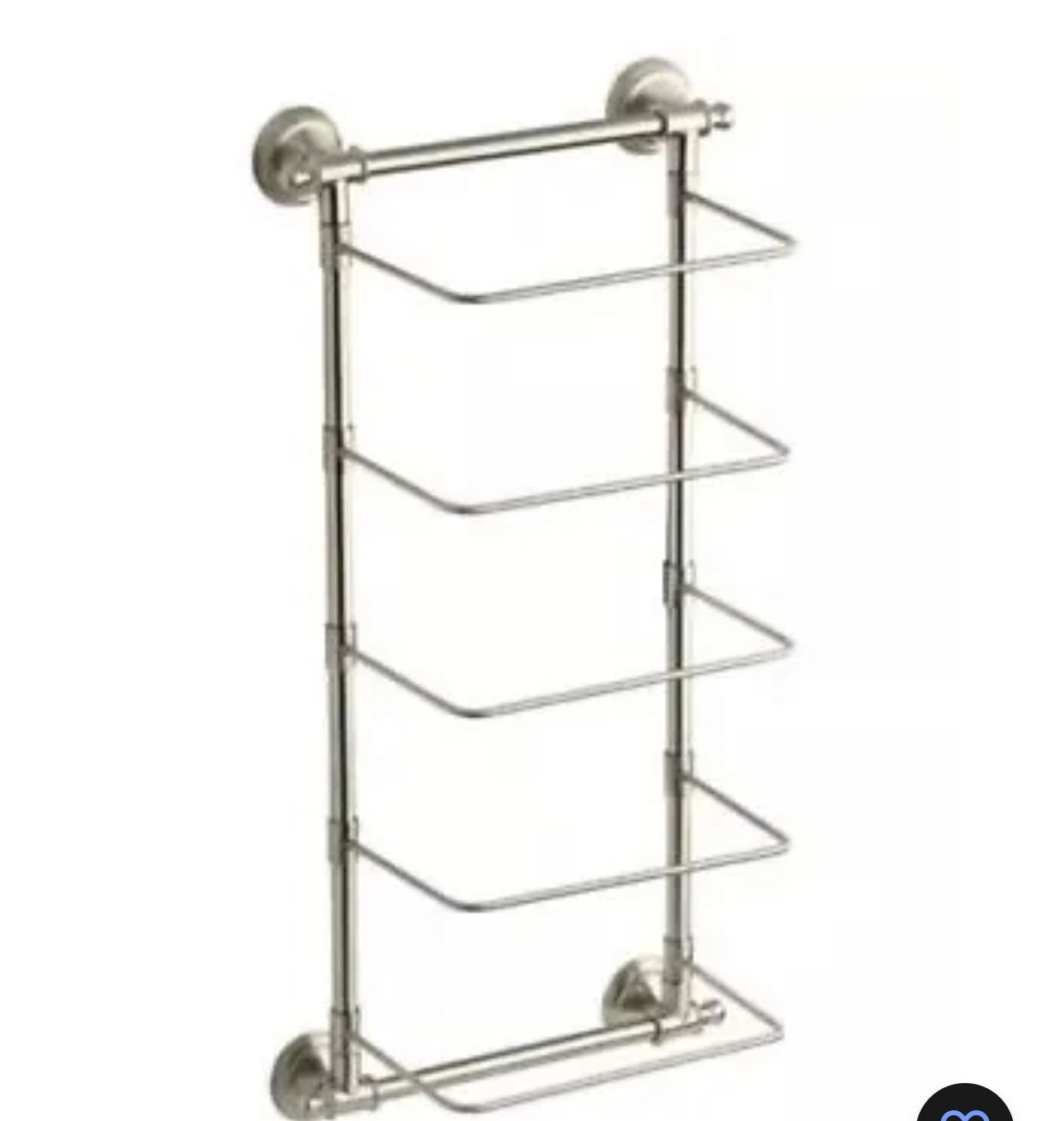 Delta 5 Bar Wall Mounted Towel Rack in SpotShield Brushed Nickel (HEXTN01 BN),All Products : American Fashion Style Bags On Sale
