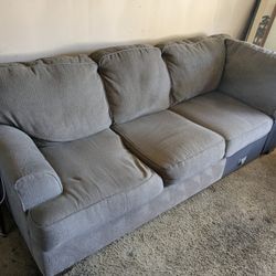 Gray 2-Piece Couch, 5 years old, Great Condition - $250 (Echo Park)