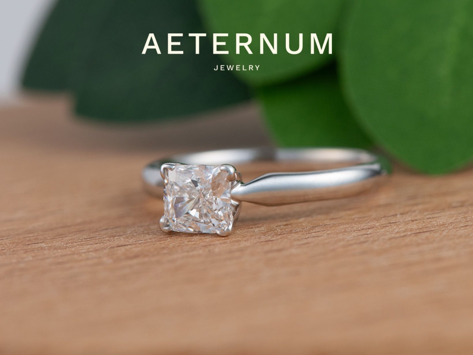 Princess Cut Engagement Ring