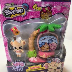 Shopkins Duncan Sweet Donut Swing Playset (Includes Shoppet + Shopkin)