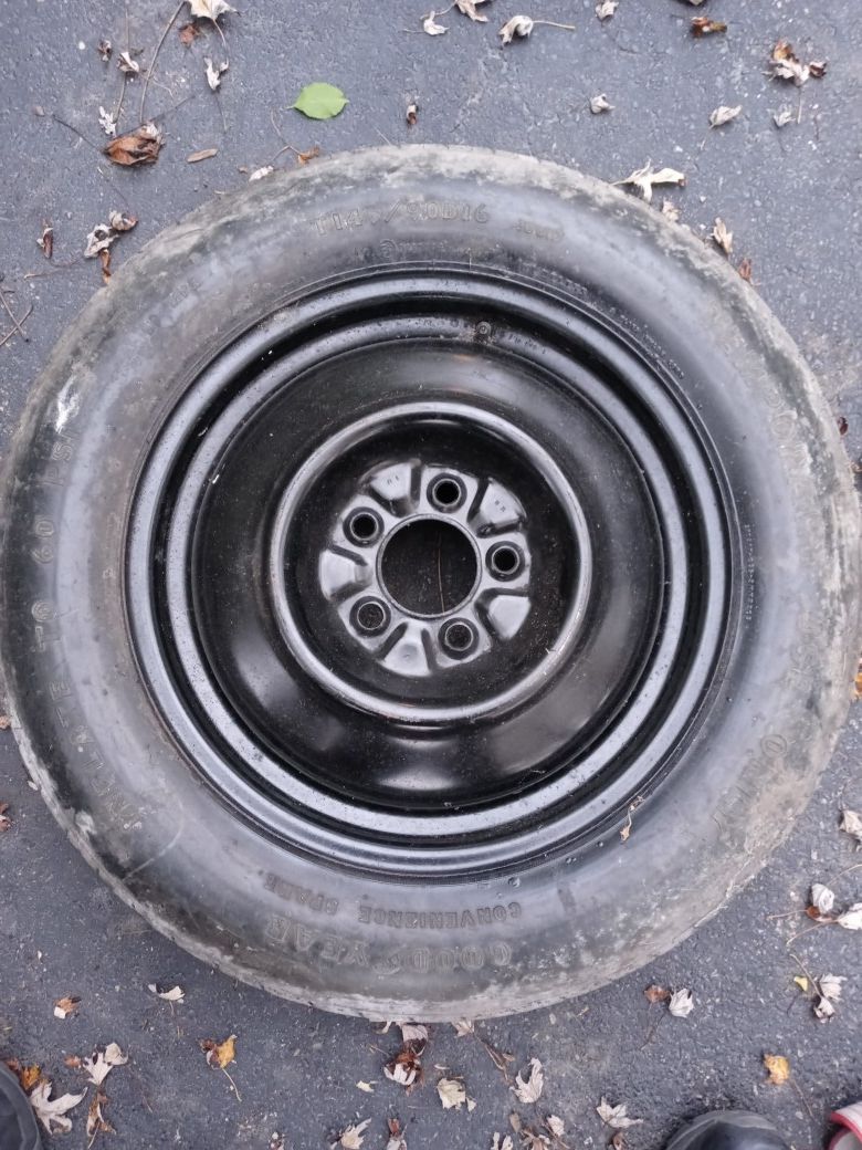 Goodyear T145 90D16 spare tire