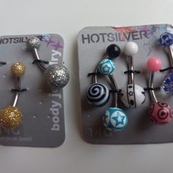 Bellybutton ring Lot