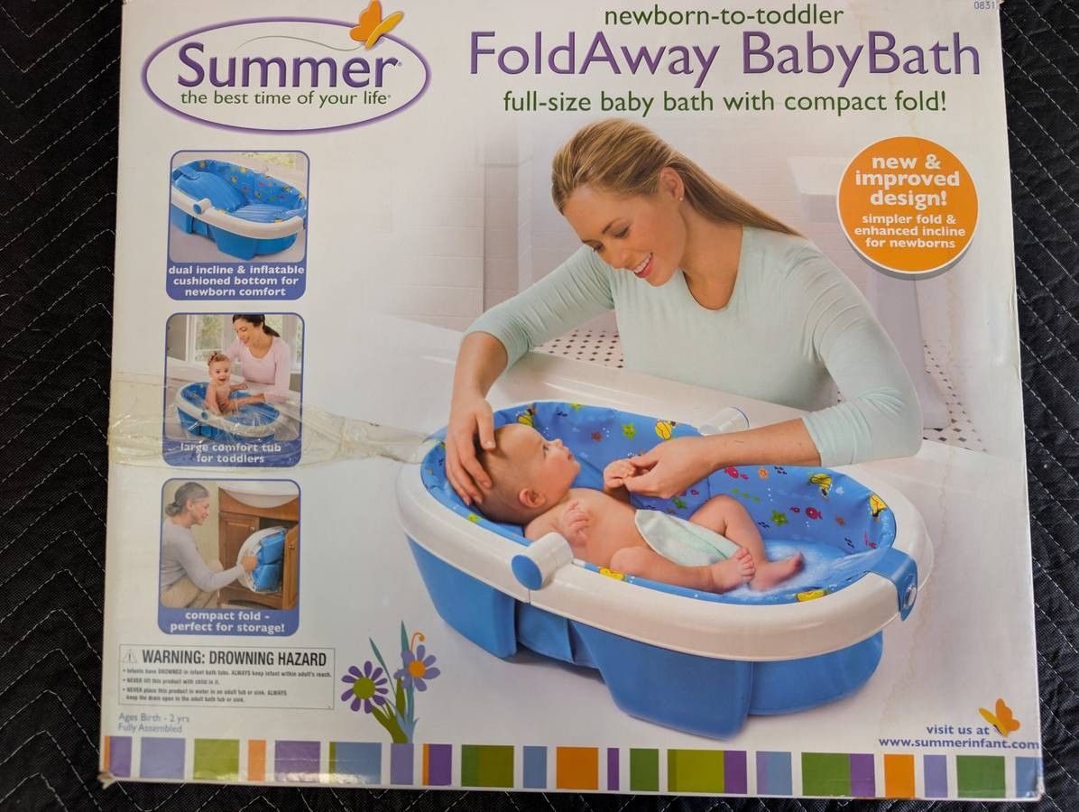 Summer Fold Away Baby Bath - $25 (West Loop)