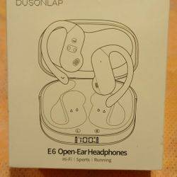 E6  Open -Ear Head Phone , Hifi Sport  Runnig
