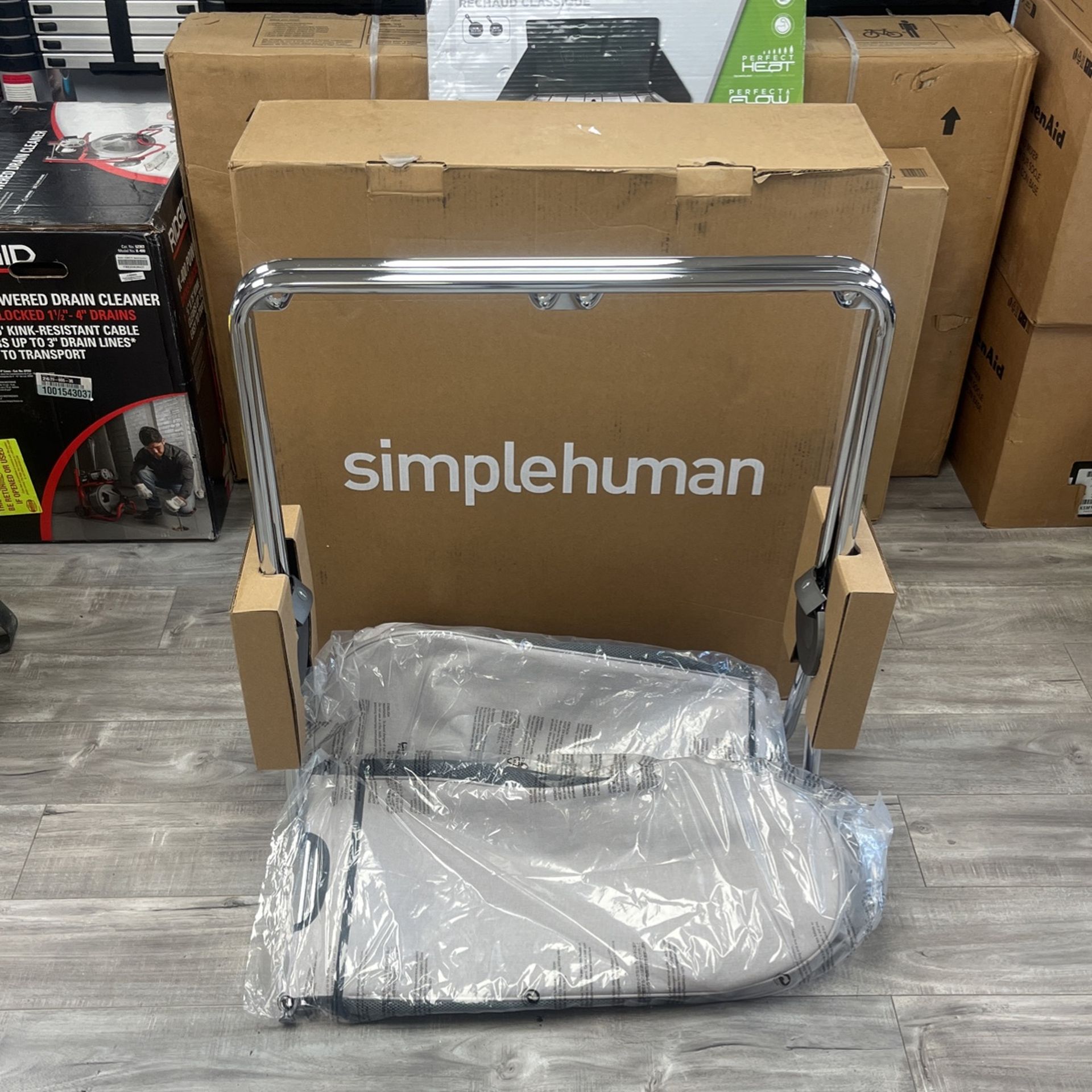 Simplehuman Double X-Frame Laundry Hamper - New