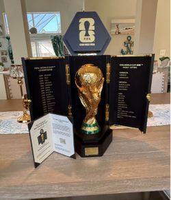 2026 World Cup 26cm 24K Gold-Plated Collector Trophy – 1 of 2,026 – New Sealed