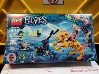 LEGO ELVES 41192 Azari & the Fire Lion Capture NISB