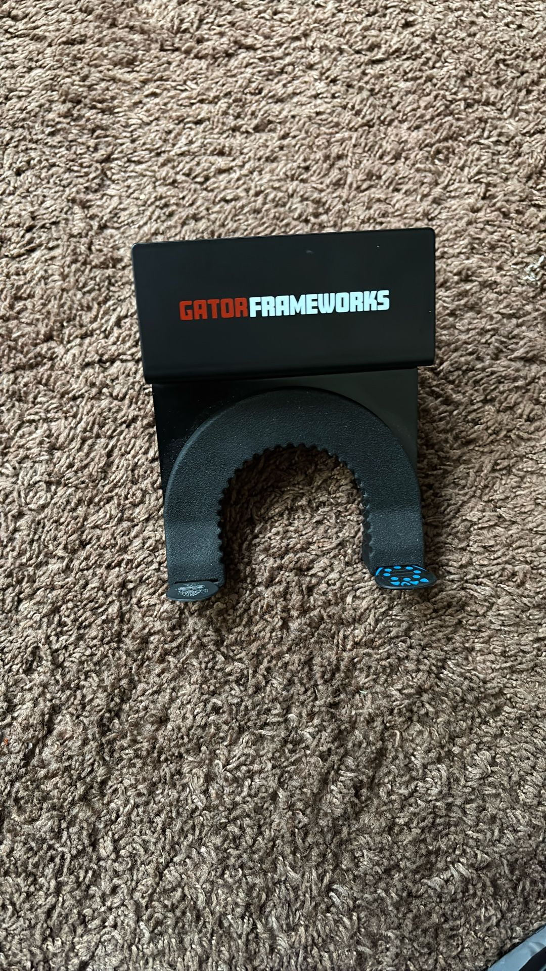 Gator Guitar Holder For Desk. With Pick Holder