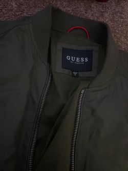 Guess Los Angeles Olive Bomber Jacket Medium