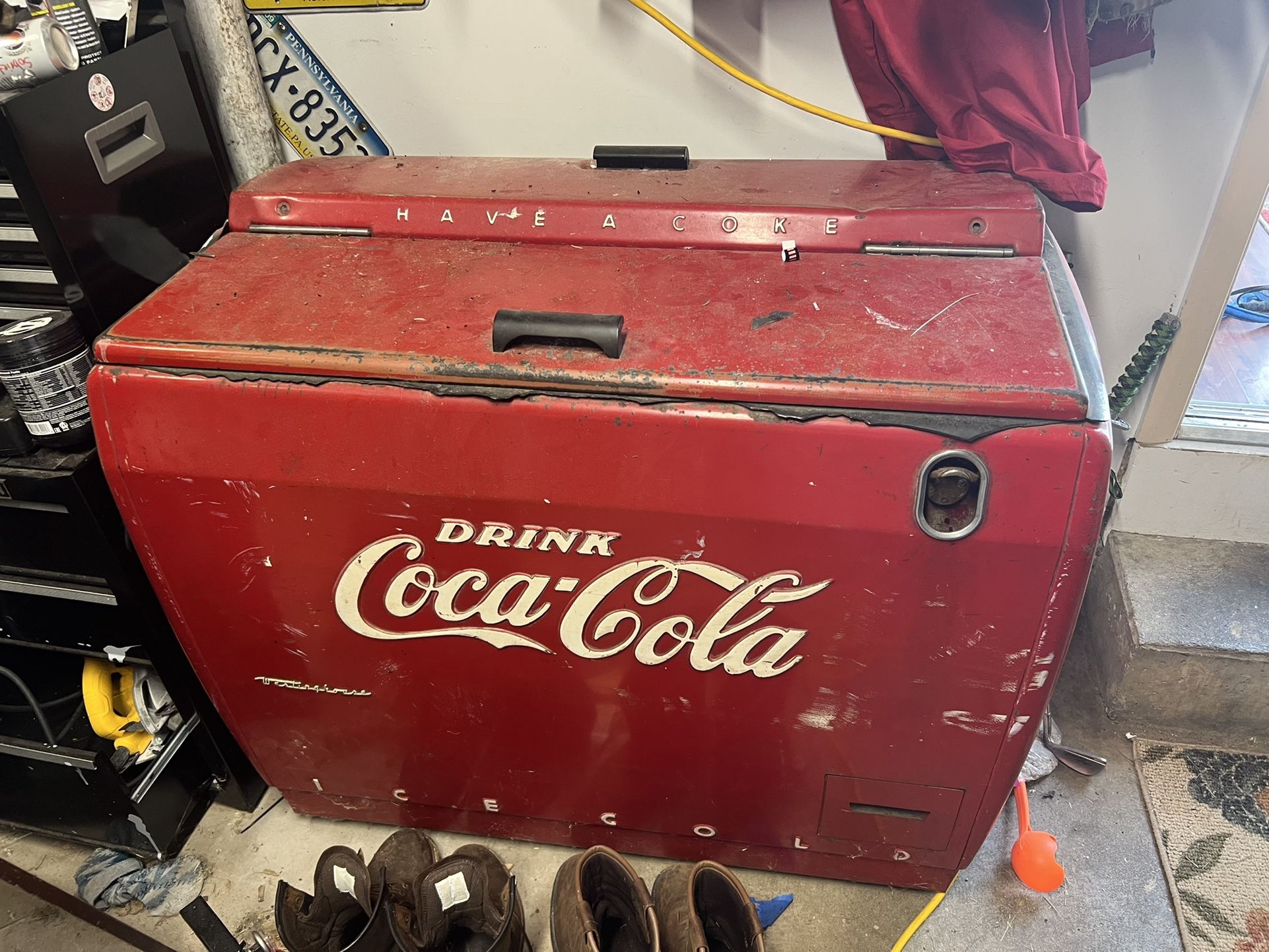 Vintage Coke Machine