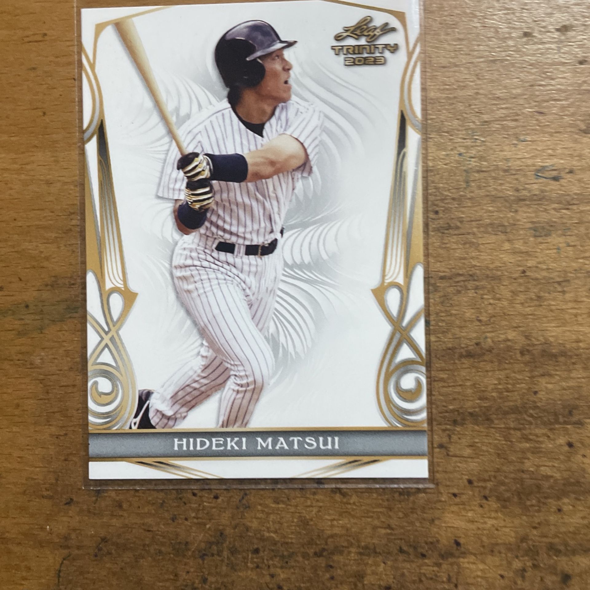 2023 LEAF TRINITY HIDEKI MATSUI CARD
