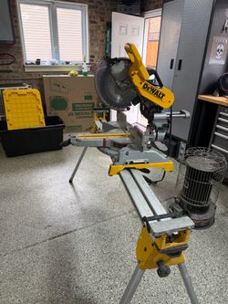 Dewalt 12” miter saw with stand