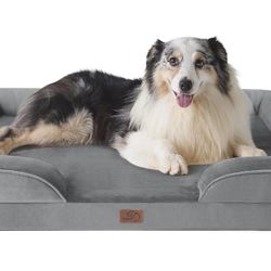 Orthopedic Dog Bed for Extra Large Dogs - XL Washable Dog Sofa Beds Large, Supportive Foam Pet Couch Bed with Removable Washable Cover, Waterproof Lin