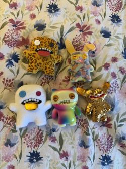 Rare Fuggler Set of 5 - 2.5" Mini Monster Figures