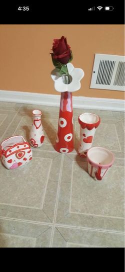 Hobby lobby hand painted table pieces