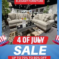 2 Pc Sofa And Loveseat 