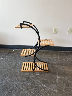 Tommy Gate Three-Tier Bamboo Shelf