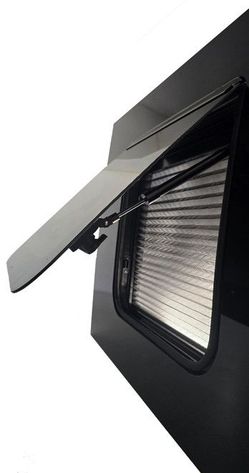 VWD RR314-AW Premium Awning Van Window - Passenger Rear Cargo Door