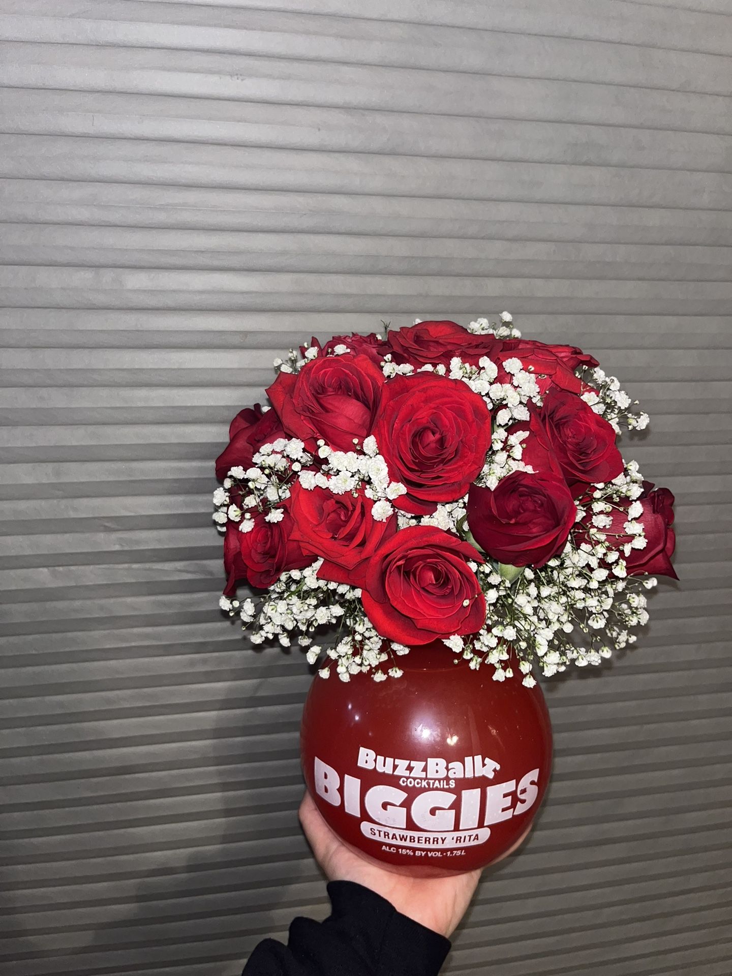 buzz ball flower bouquet