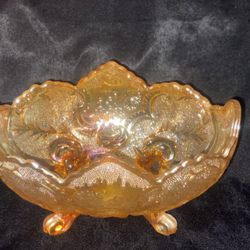 Carnival Footed Fruit Bowl