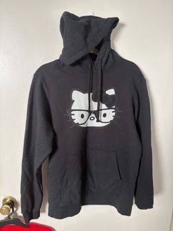BLACK JACKET W HOODY M