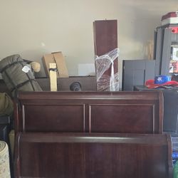 Queen Sleigh Bed Frame