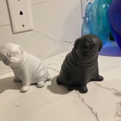 Pair Of Dog Figurines