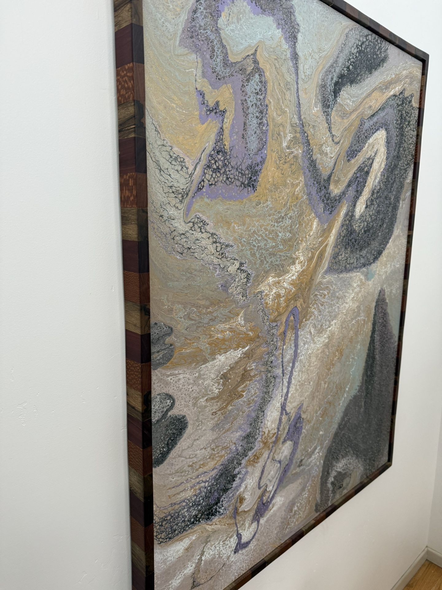 Custom Art Piece With Custom Frame.