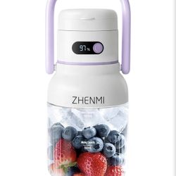 Brand New in box 33oz Portable Blender – USB-C Rechargeable – Purple