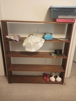 Wood Bookshelf