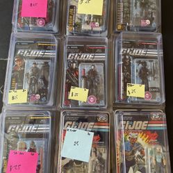 $25 Figures Lot 2 G.I. Joe 25Th Anniversary Pursuit Of Cobra