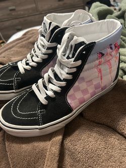 K-pop Demon hunters kids Vans high top shoes