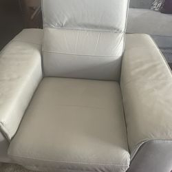 Gray Recliner 