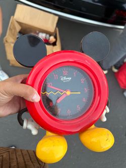Vintage Mickey Mouse clock