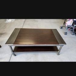 Sturdy Industrial-Style Coffee Table
$55
