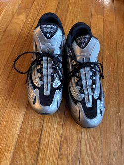 New Balance 1000 Sneakers – Silver/Black – Excellent Condition – Size 12