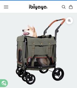 (Open-box item) Gentle Giant Pet Wagon Stroller with Detachable Carrier
